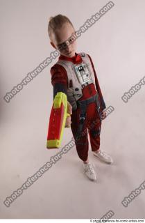 DENISA PILOT STANDING POSE WITH GUN 2